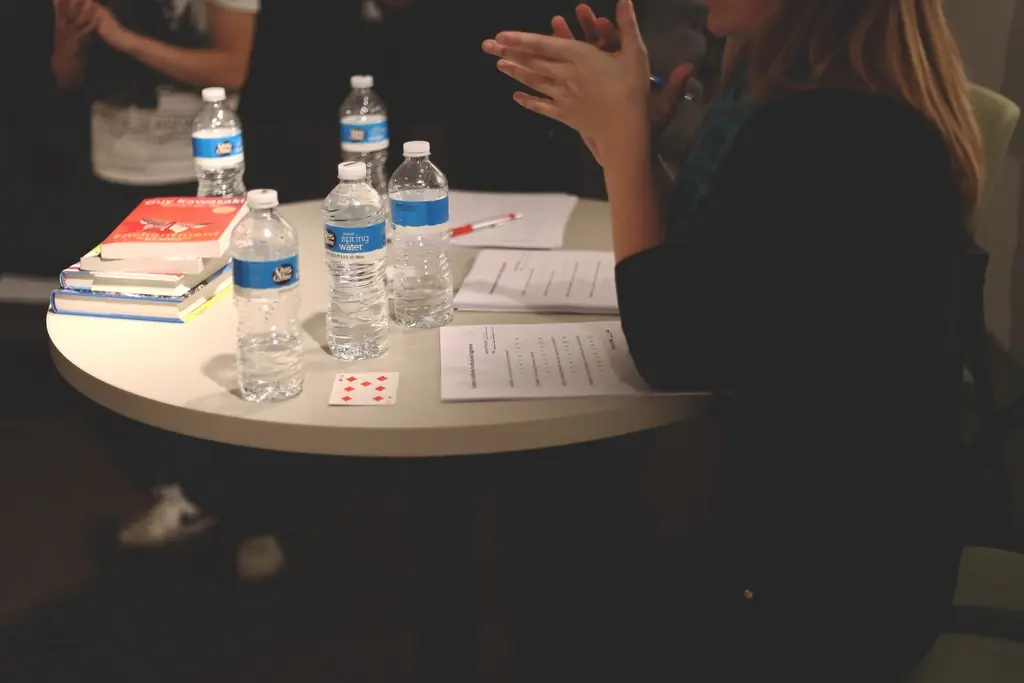 Business meeting table