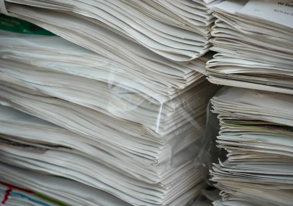Stack of papers