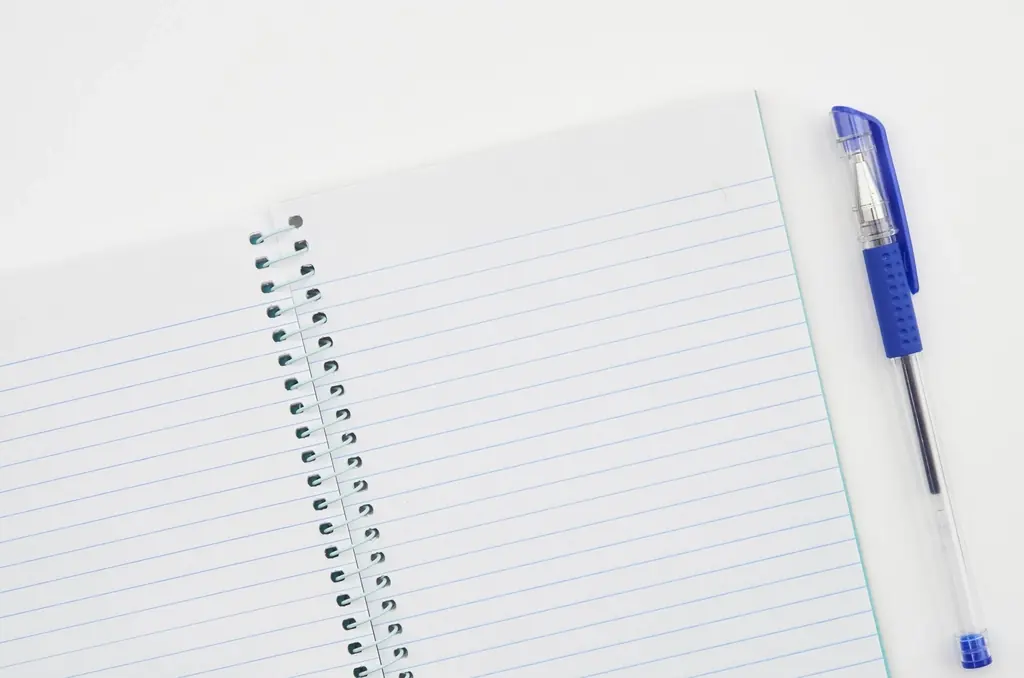 Writing notebook pen